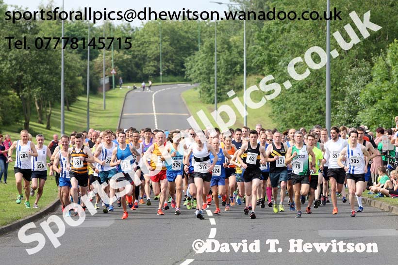 Newton Aycliffe 10k Road Race, County Durham. Photo: David T. Hewitson/Sports for All Pics